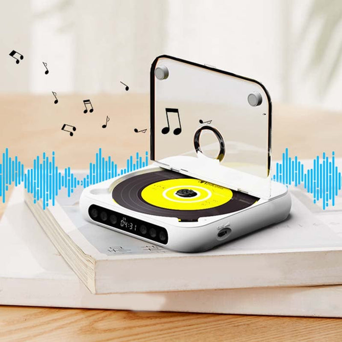 Bærbar CD-spiller - Bluetooth | Hi-Fi Lyd | Flere Farger