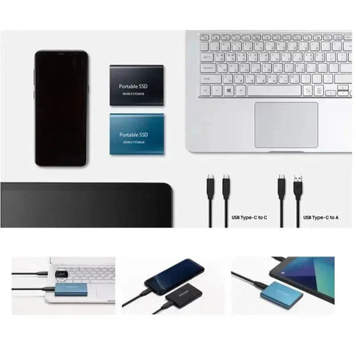 Bærbar Høyhastighets SSD Lagring, USB-C 1050MB/s (64GB) – bilde 2 | Nordisk Harmoni