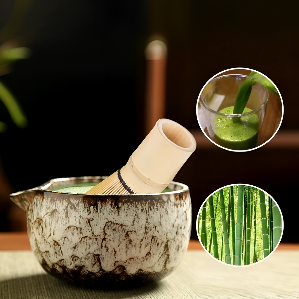 Matcha Keramikksett - Tradisjonell Te-Seremoni | 6 deler – bilde 10 | Nordisk Harmoni