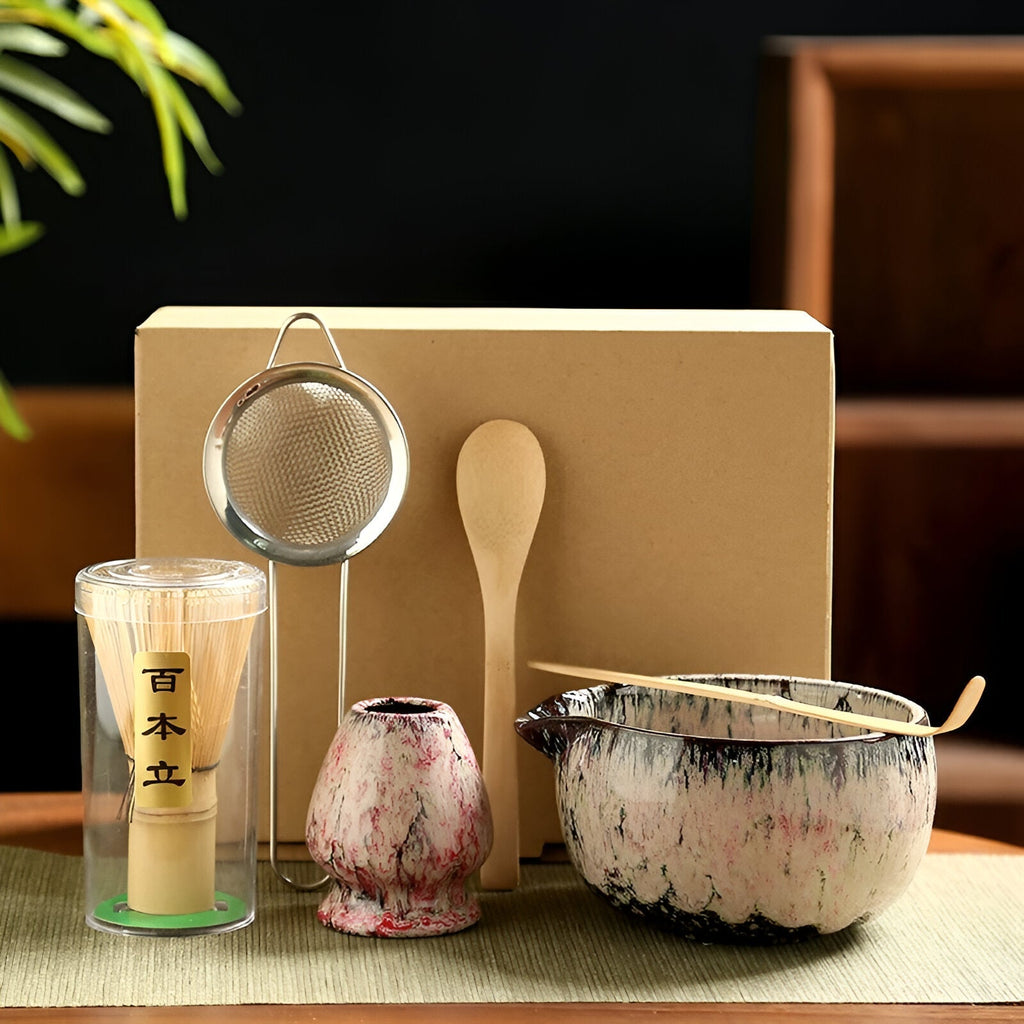 Matcha Keramikksett - Tradisjonell Te-Seremoni | 6 deler – bilde 7 | Nordisk Harmoni